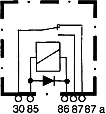 HELLA Relais, Arbeitsstrom (4RD 007 794-041)