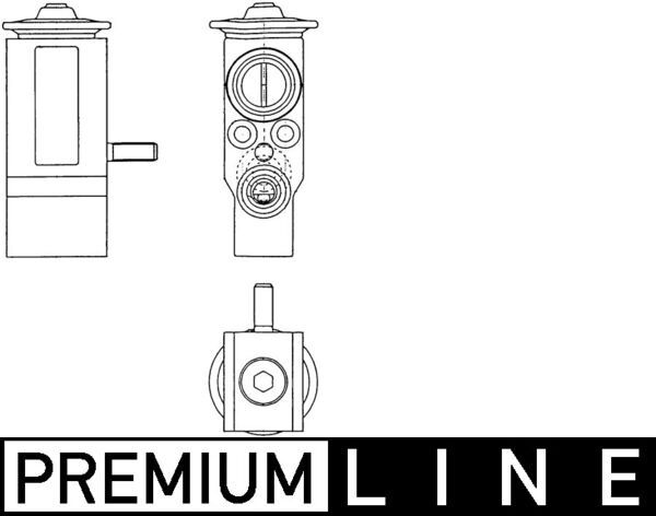 MAHLE Expansionsventil, Klimaanlage (AVE 130 000P)