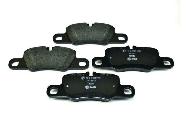 HELLA Bremsbelagsatz, Scheibenbremse (8DB 355 015-651) HELLA Bremsbelagsatz, Scheibenbremse (8DB 355 015-651)