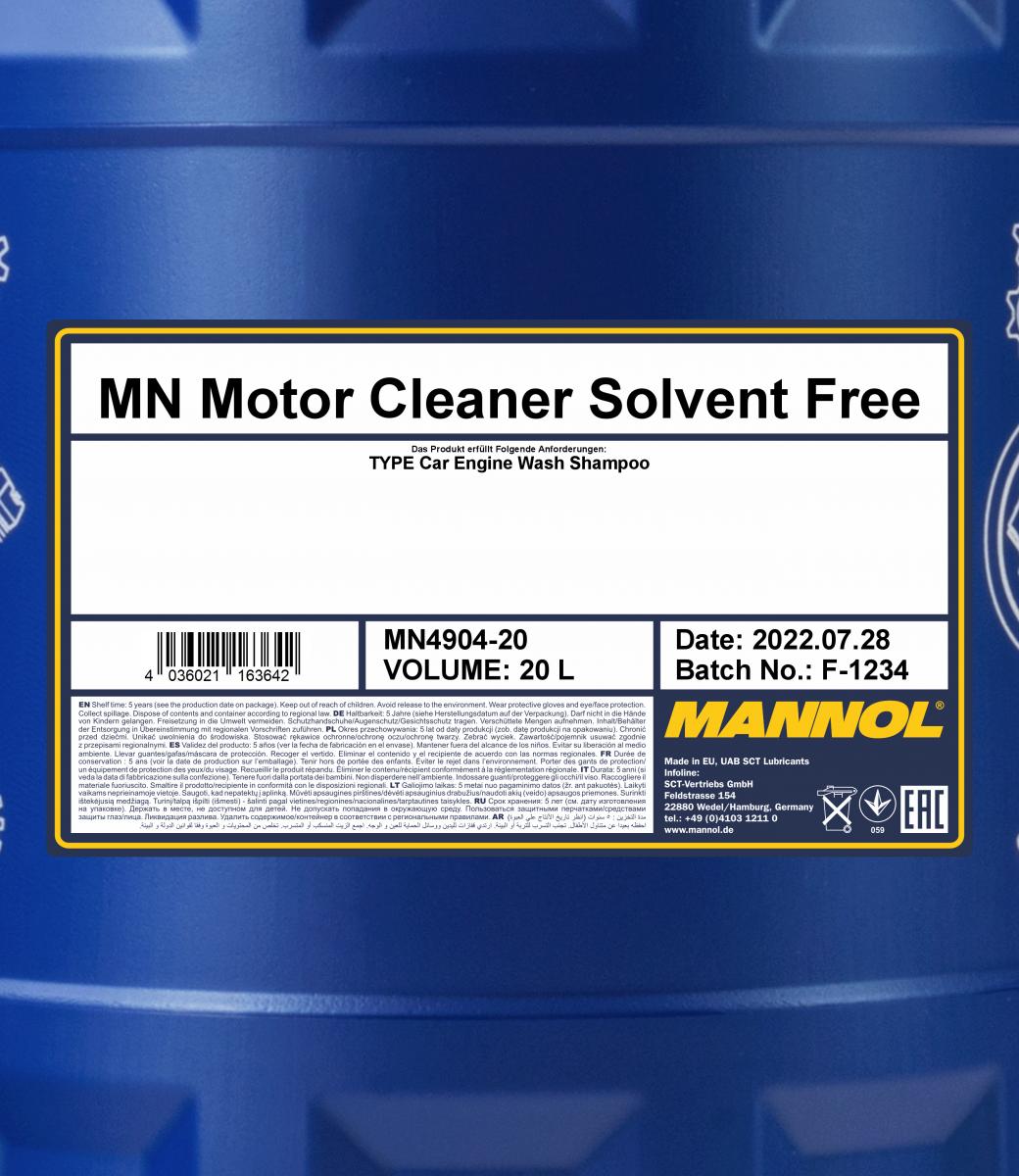 MN Motor Cleaner Solvent Free