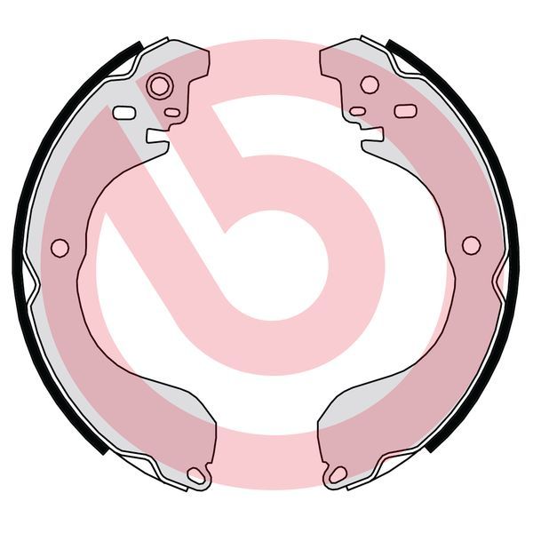BREMBO Bremsbackensatz (S 37 511)