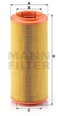 MANN-FILTER Luftfilter (C 12 107)