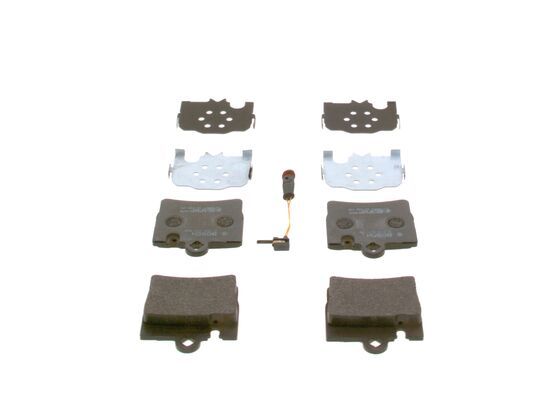 BOSCH Bremsbelagsatz, Scheibenbremse (0 986 424 830)