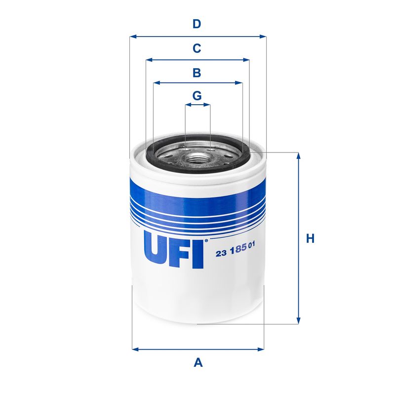 UFI Ölfilter (23.185.01)