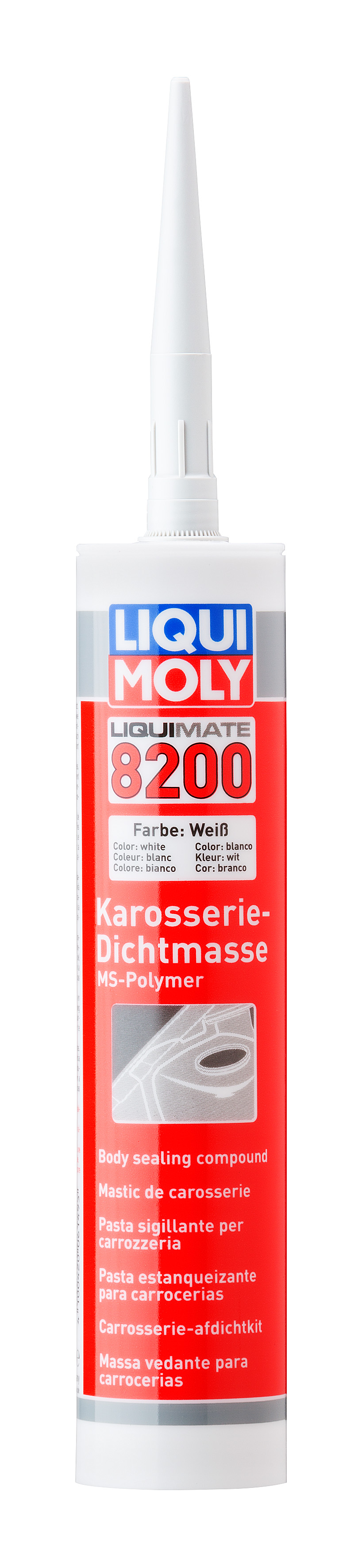 LIQUI MOLY Liquimate 8200 MS Polymer weiss, 290 ml (6149) LIQUI MOLY Liquimate 8200 MS Polymer weiss, 290 ml (6149)