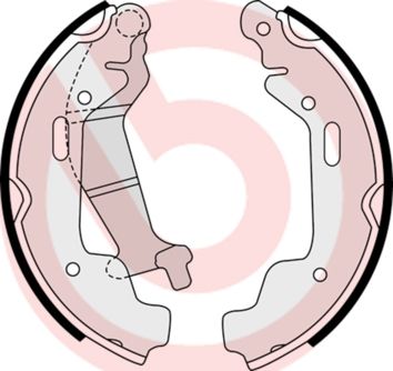 BREMBO Bremsbackensatz (S 59 516)