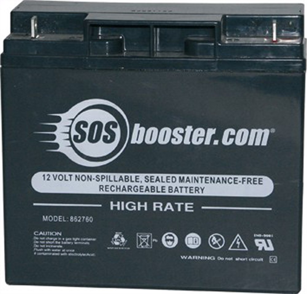 Batterie 12V -800A (180x75x168mm) für MicroBooster 12V/800CA