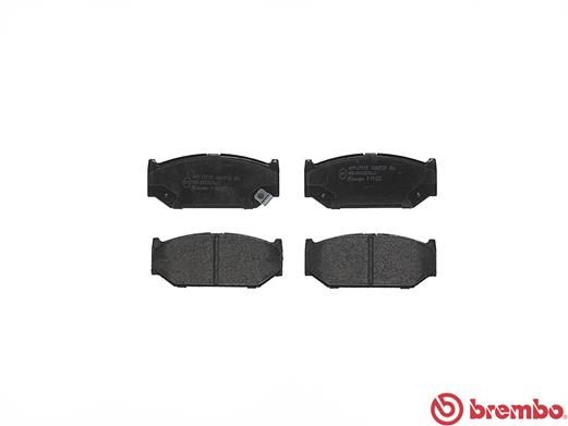 BREMBO Bremsbelagsatz, Scheibenbremse (P 79 023)