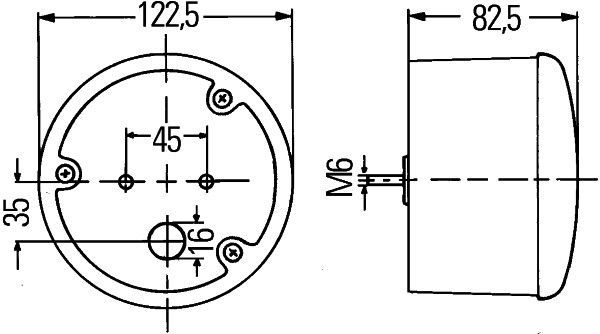 HELLA Heckleuchte (2SD 964 169-111)