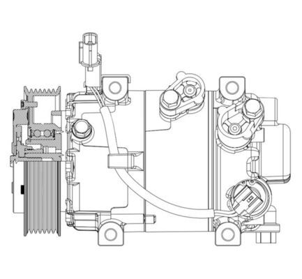 MAHLE Kompressor, Klimaanlage (ACP 632 000P) MAHLE Kompressor, Klimaanlage (ACP 632 000P)