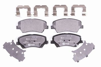 HELLA Bremsbelagsatz, Scheibenbremse (8DB 355 021-781)