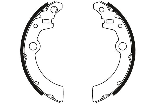 TRW Bremsbackensatz (GS8476) TRW Bremsbackensatz (GS8476)