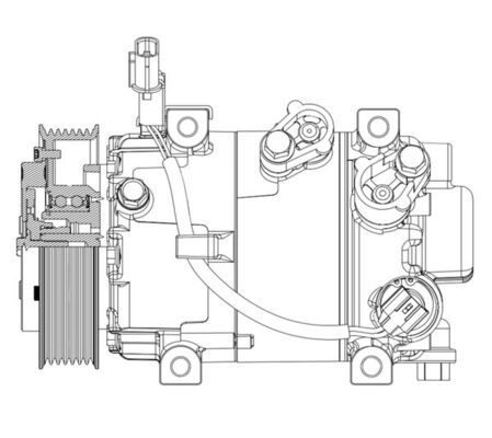 MAHLE Kompressor, Klimaanlage (ACP 632 000P) MAHLE Kompressor, Klimaanlage (ACP 632 000P)