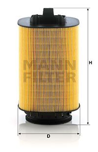 MANN-FILTER Luftfilter (C 14 006)