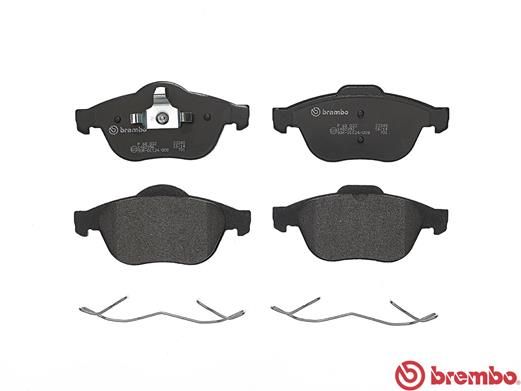 BREMBO Bremsbelagsatz, Scheibenbremse (P 68 032)