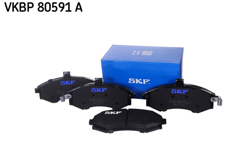 SKF Bremsbelagsatz, Scheibenbremse (VKBP 80591 A)