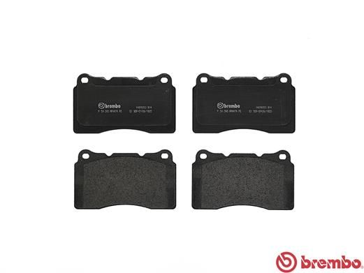 BREMBO Bremsbelagsatz, Scheibenbremse (P 54 040)