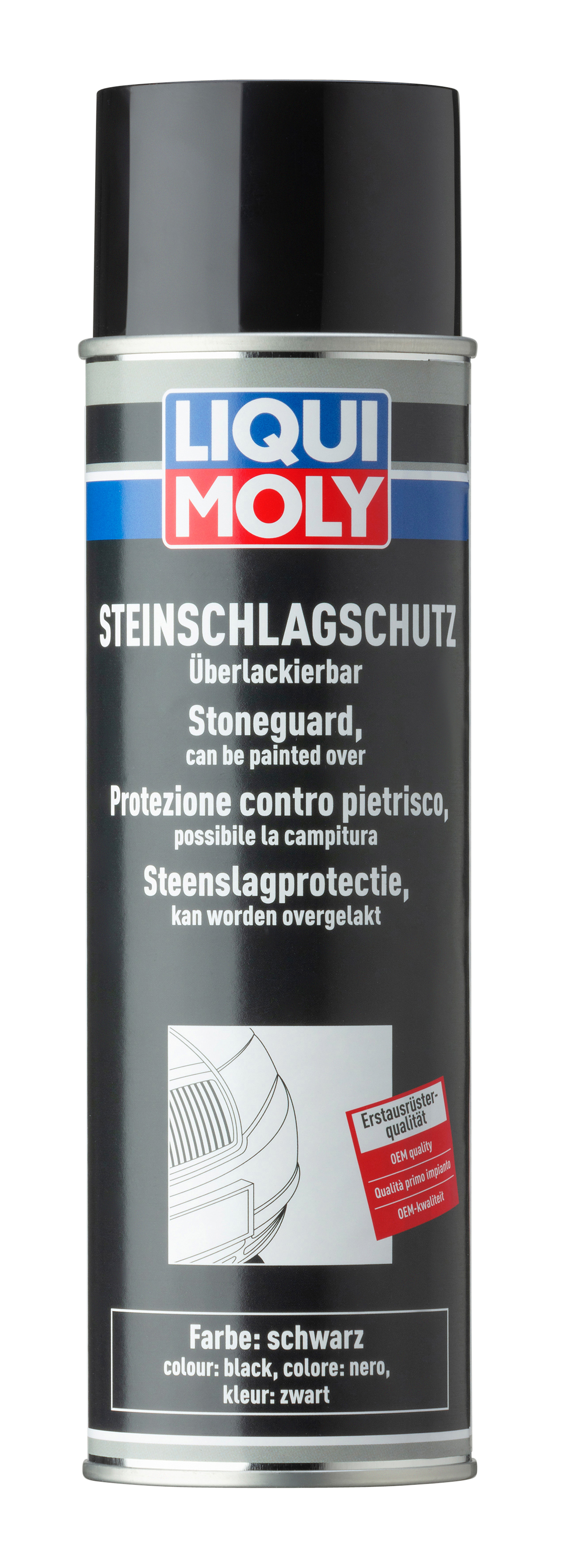 LIQUI MOLY Steinschlagschutz schwarz, 500 ml (6109)