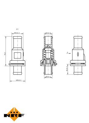 NRF Thermostat, Kühlmittel (725175) NRF Thermostat, Kühlmittel (725175)