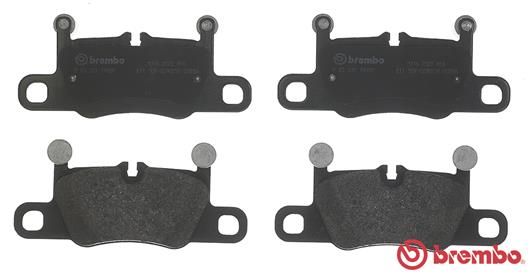 BREMBO Bremsbelagsatz, Scheibenbremse (P 65 031)