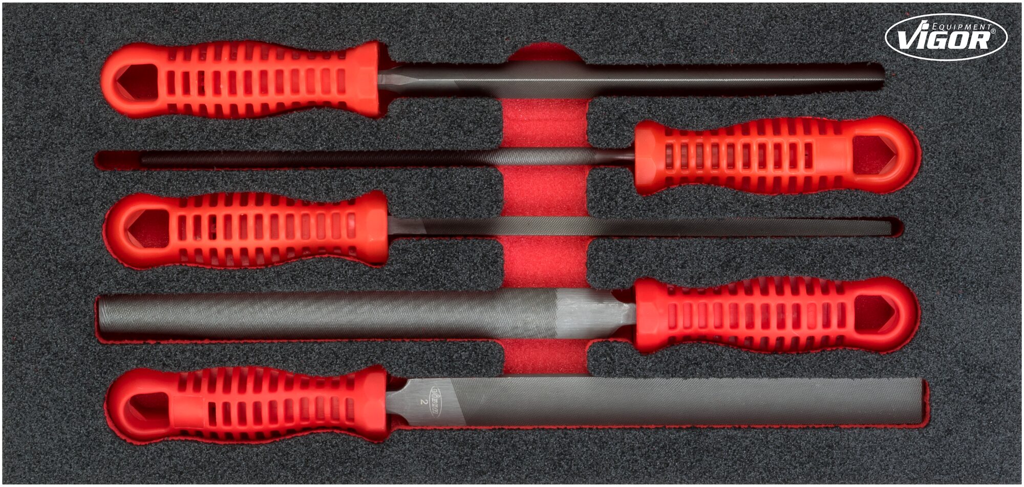 VIGOR Feilen Satz ∙ V5072 ∙ Anzahl Werkzeuge: 5