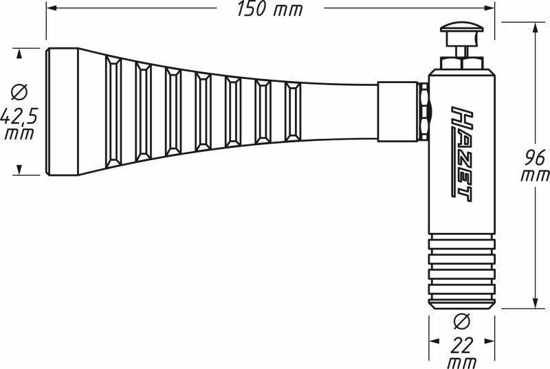 HAZET Druckluftpistole (9040T-1)