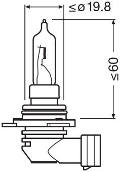 ams-OSRAM Glühlampe, Fernscheinwerfer (9012)