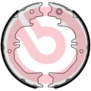 BREMBO Bremsbackensatz, Feststellbremse (S 83 563)
