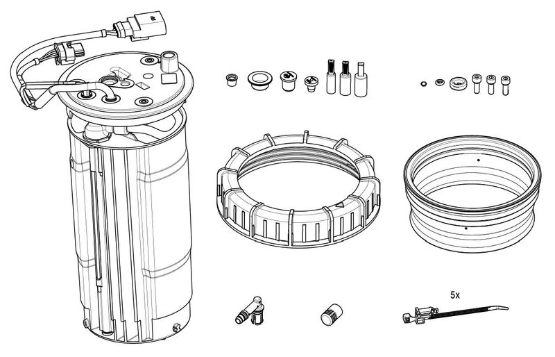 BOSCH Beheizung, Tankeinheit (Harnstoffeinspritzung) (F 01C 600 240)