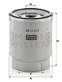 MANN-FILTER Kraftstofffilter (WK 11 019 z)