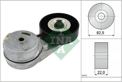 INA Spannarm, Keilrippenriemen (534 0124 30)