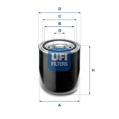 UFI Lufttrocknerpatrone, Druckluftanlage (27.A66.00)