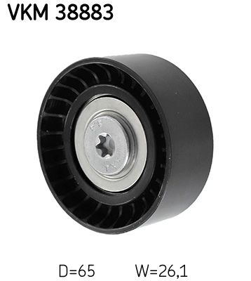 SKF Umlenk-/Führungsrolle, Keilrippenriemen (VKM 38883)