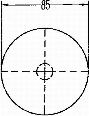 HELLA Rückstrahler (8RA 002 016-111)