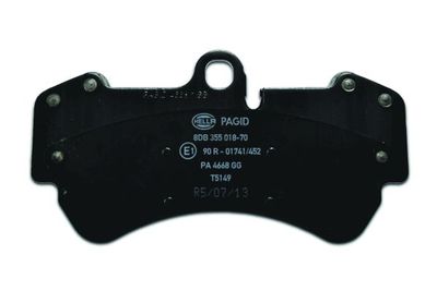 HELLA Bremsbelagsatz, Scheibenbremse (8DB 355 018-701)