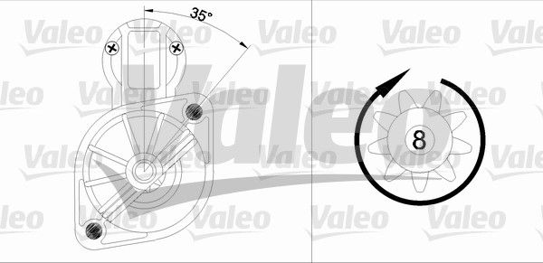 VALEO Starter (455561)