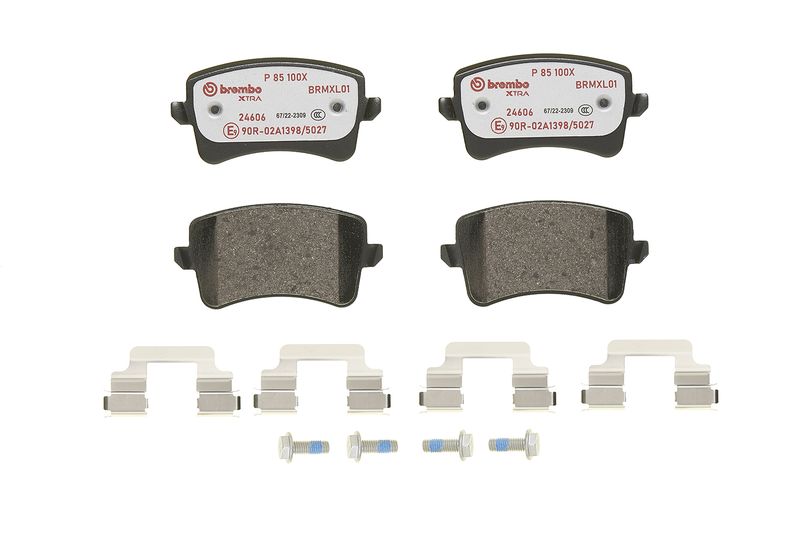 BREMBO Bremsbelagsatz, Scheibenbremse (P 85 100X)