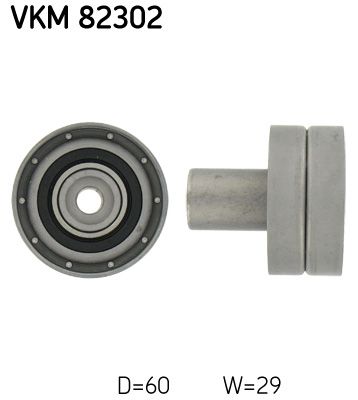 SKF Umlenk-/Führungsrolle, Zahnriemen (VKM 82302)