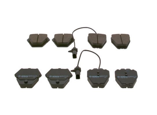 BOSCH Bremsbelagsatz, Scheibenbremse (0 986 424 690)