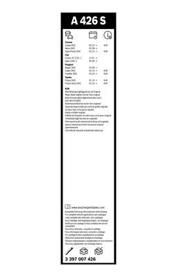 BOSCH Wischblatt (3 397 007 426)