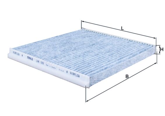 KNECHT Filter, Innenraumluft (LAK 109)