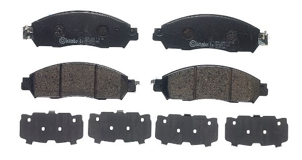 BREMBO Bremsbelagsatz, Scheibenbremse (P 56 120)