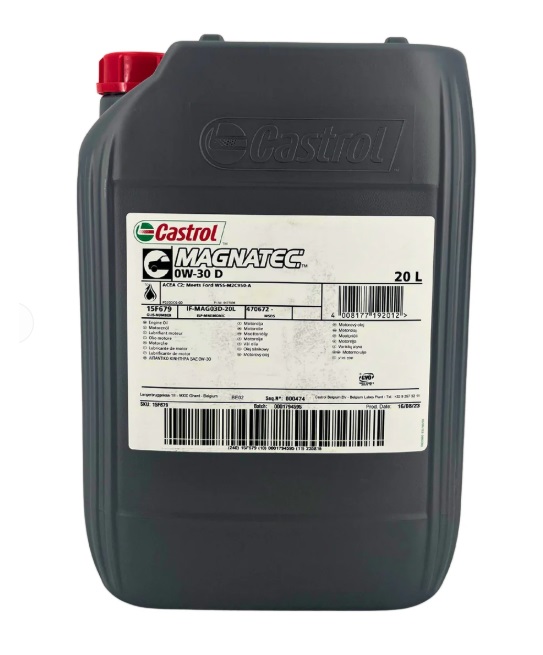 Castrol MAGNATEC 0W-30 D, 20 l (15F679)