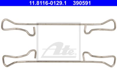 ATE Feder, Bremssattel (11.8116-0129.1)