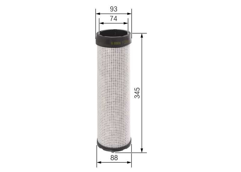 BOSCH Sekundärluftfilter (F 026 400 333) BOSCH Sekundärluftfilter (F 026 400 333)