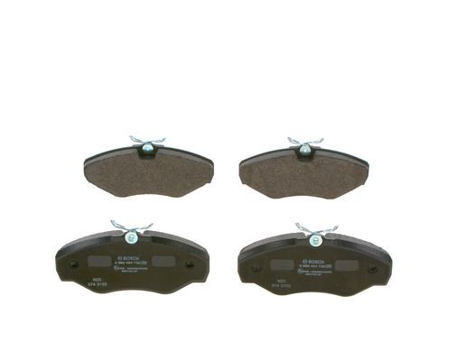 BOSCH Bremsbelagsatz, Scheibenbremse (0 986 494 730)
