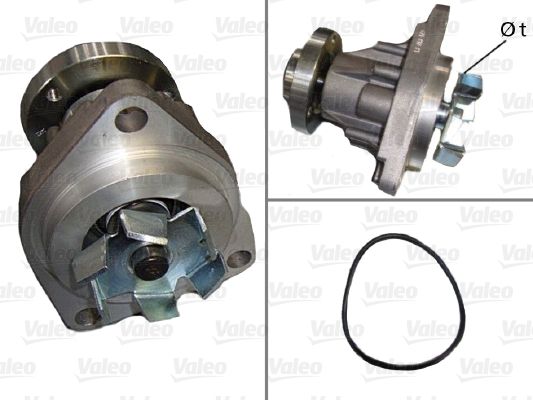 VALEO Wasserpumpe, Motorkühlung (506527)
