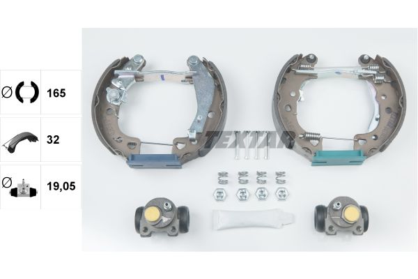 TEXTAR Bremsbackensatz (84038002)