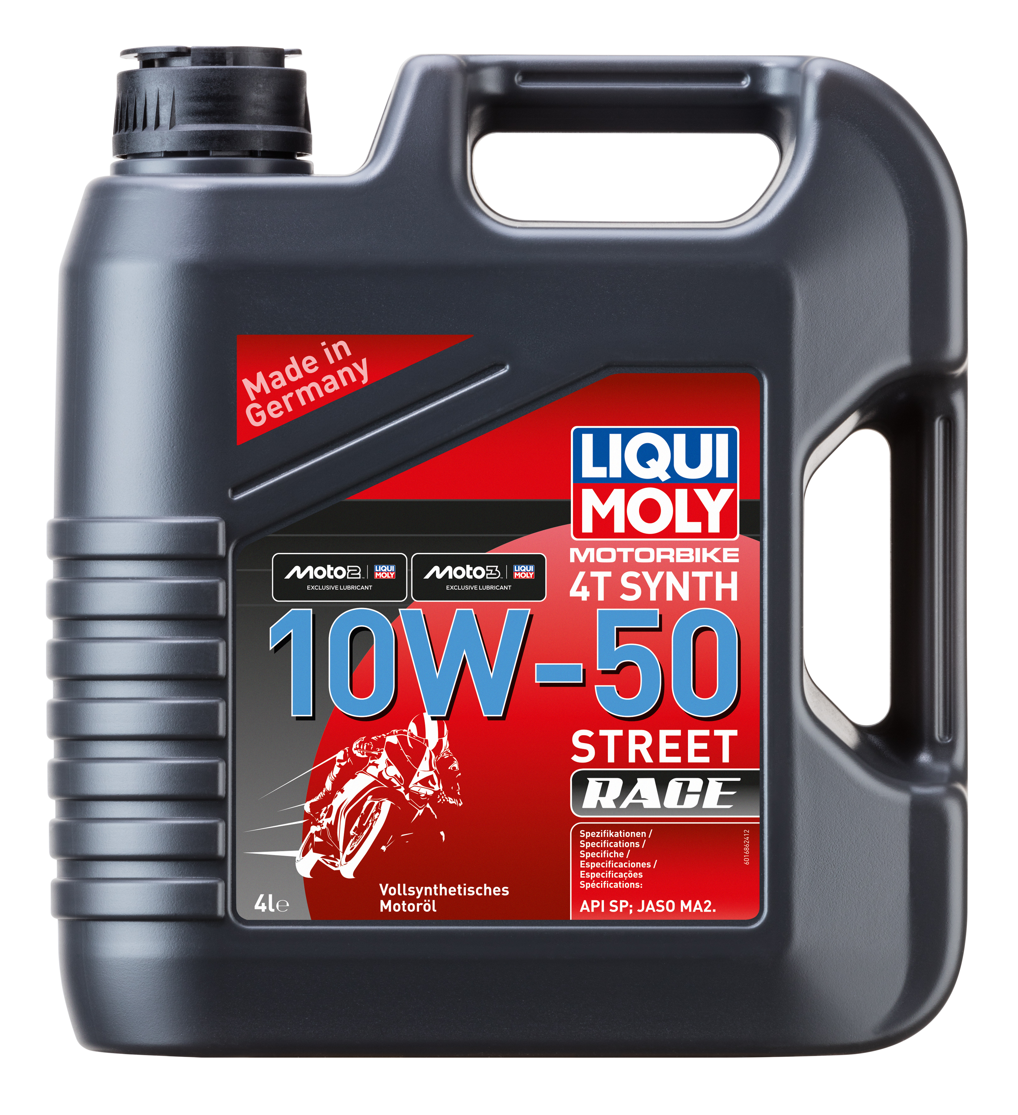 LIQUI MOLY Motorbike 4T Synth 10W-50 Street Race, 4 l (1686) LIQUI MOLY Motorbike 4T Synth 10W-50 Street Race, 4 l (1686)