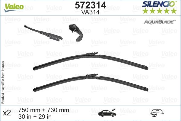 VALEO Wischblatt (572314)